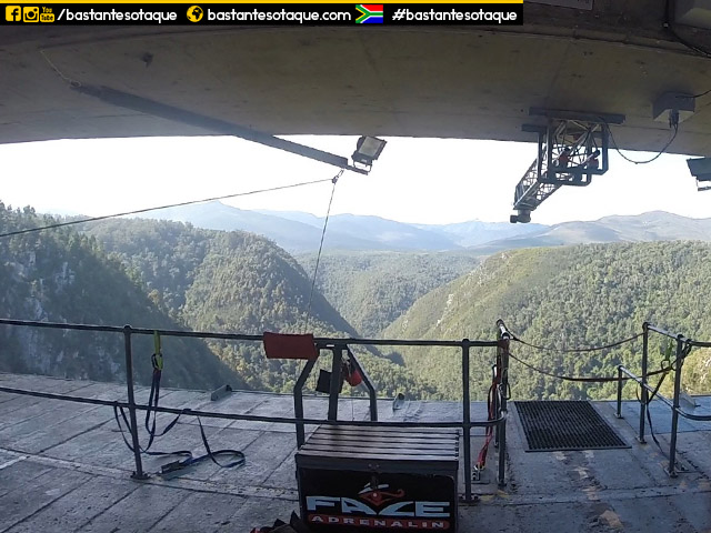 Bungee na África do Sul - Bloukrans Bridge