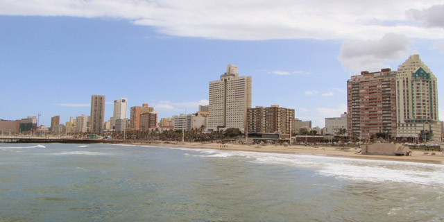 Praia de Durban, África do Sul