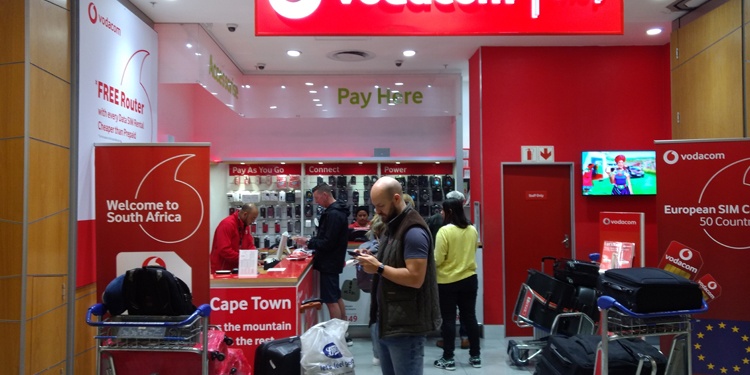 Comprando chip na África do Sul