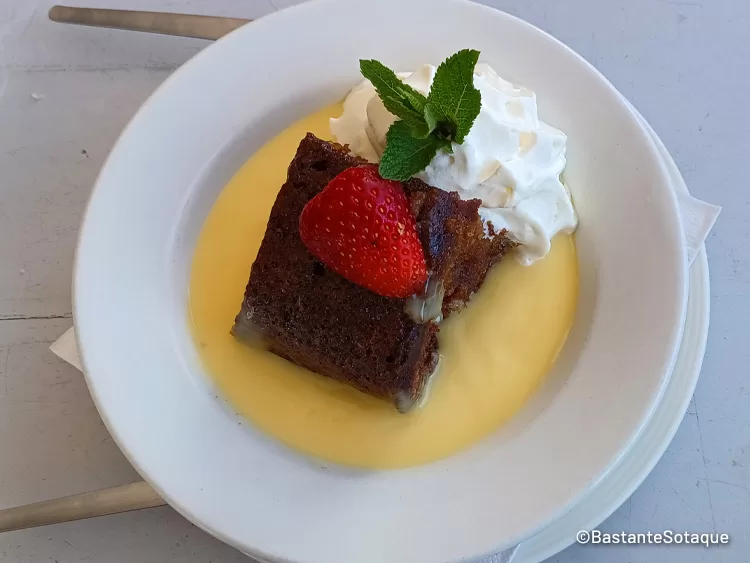 Restaurante Moby's - Malva pudding