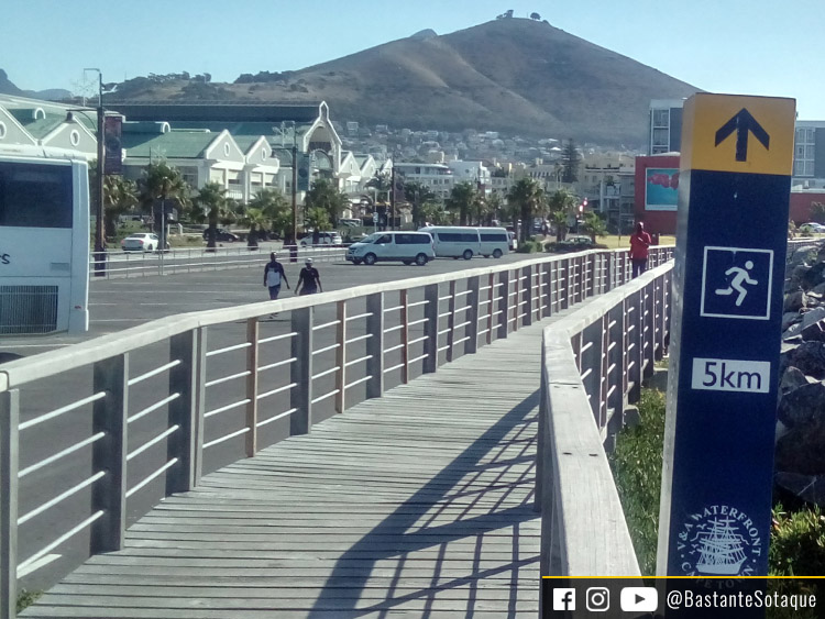 Pista de corrida - V&A Waterfront - Cidade do Cabo/Cape Town, África do Sul