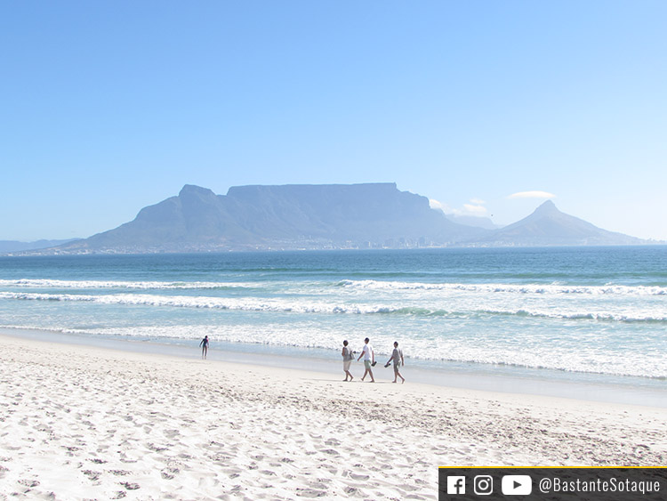 Praia de Blouberg - Cidade do Cabo/Cape Town, África do Sul