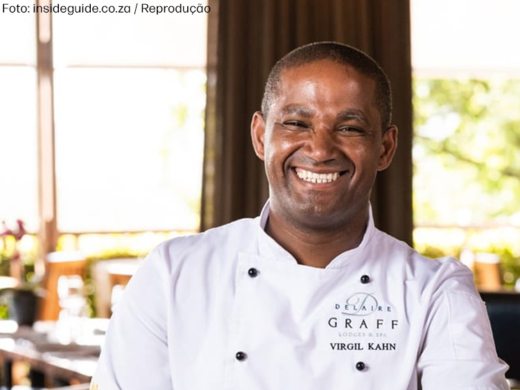 Virgil Kahn, chef do Indochine, restaurante da vinícola Delaire Graff. Stellenbosch, África do Sul