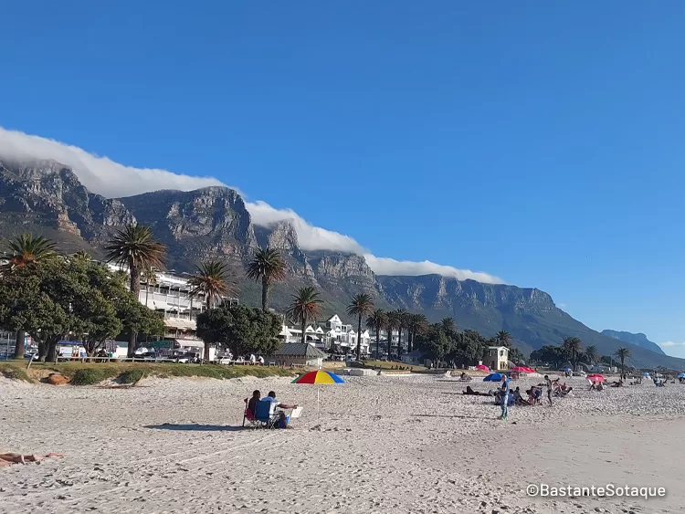 Praia de Camps Bay - Cidade do CAbo