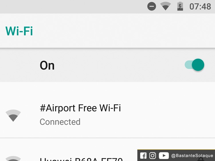 Wi-fi no Aeroporto OR Tambo de Joanesburgo