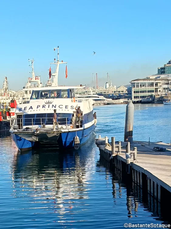 Catamarã Sea Princess - V&A Waterfront - Cidade do Cabo, África do Sul