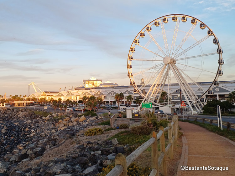 Cape Wheel, roda gigante do Waterfront de Cape Town/Cidade do Cabo
