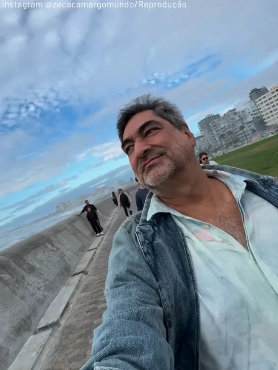 Zeca Camargo em Sea Point