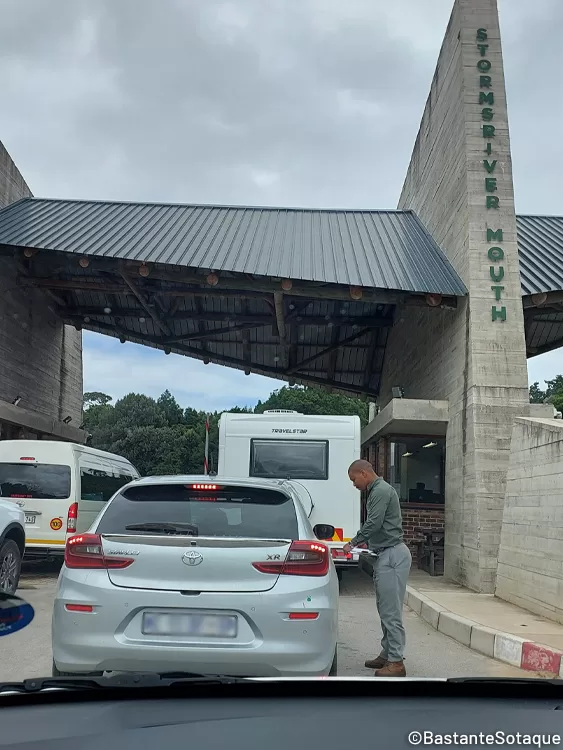 Entrada do parque de Tsitsikamma