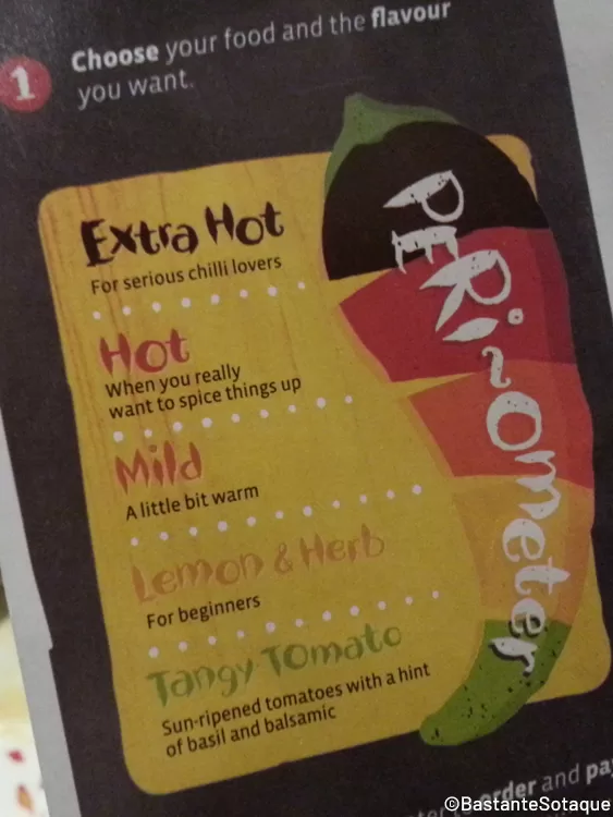 Restaurante Nando's - Cidade do Cabo, África do Sul